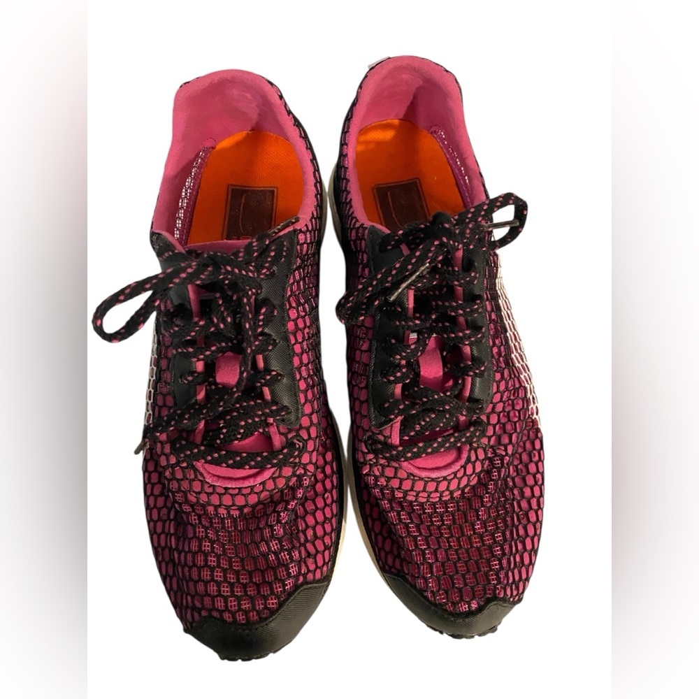 Stylish Pink and Black Women's‎ Sneakers